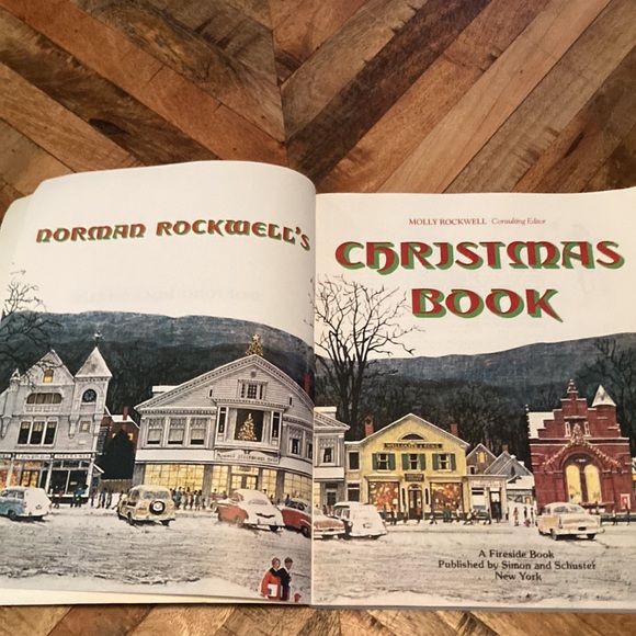 Norman Rockwell Christmas book - Picture 4 of 13